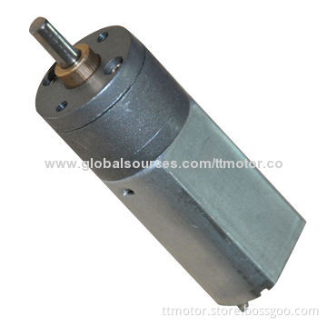 24V DC Electric Motor with Gear Reduction, 20-300rpm Rated Speed